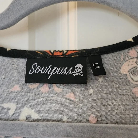 Sourpuss Halloween Themed Skater Dress - Picture 3 of 3